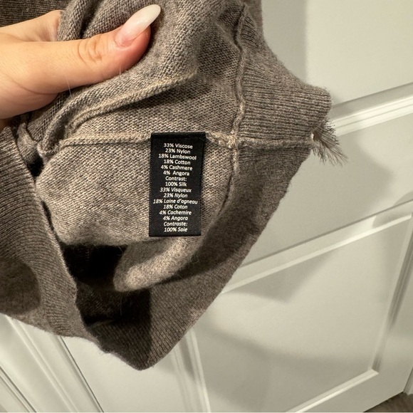 Elizabeth and James Ruffle Cashmere Sweater - Picture 5 of 6